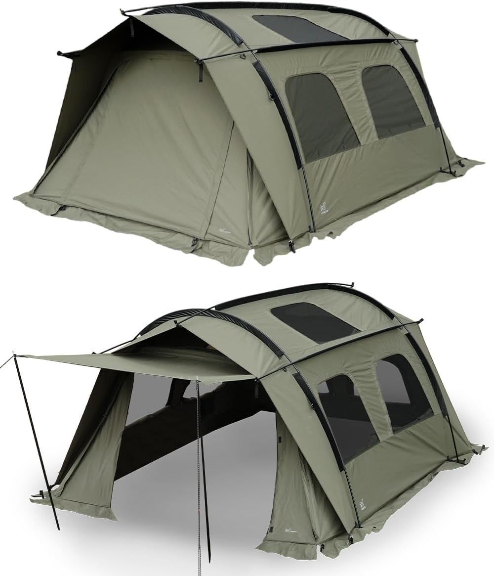 FUTUREFOX FOX-BASE VILLA フォックスベース ヴィラ ソロテント TC 大型 メッシュ窓 スカート付き