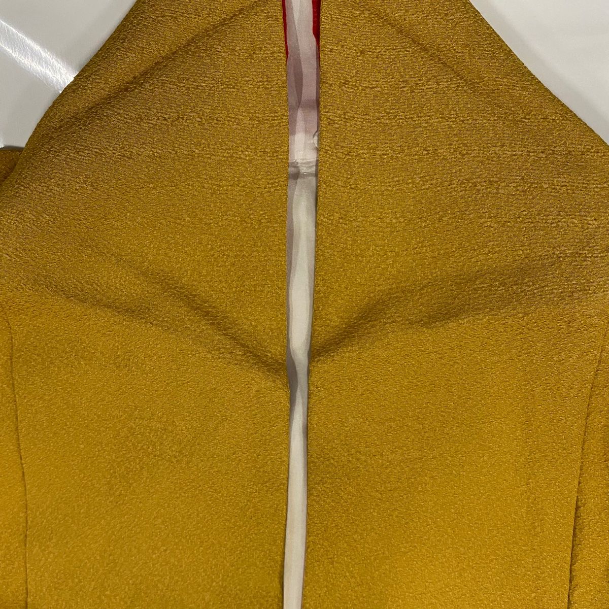 山吹色 正絹