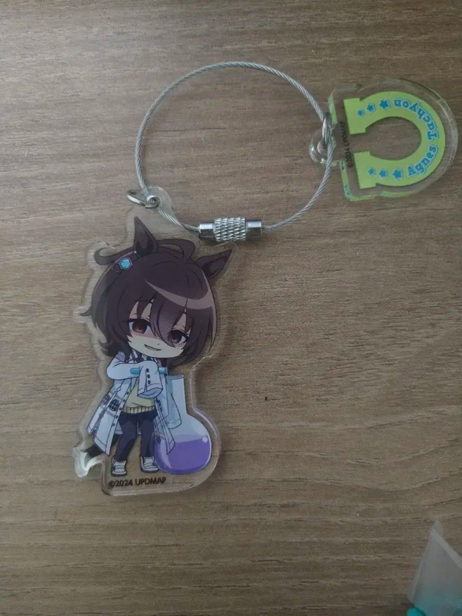アグネス タキオン ワイヤー アクリル キーホルダー