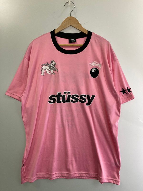 STUSSY AUSTRALIA FOOTBALL T-SHIRT ステューシー オーストラリア フットボールTシャツ 半袖Tシャツ トップス 142-250602-yn-30-min