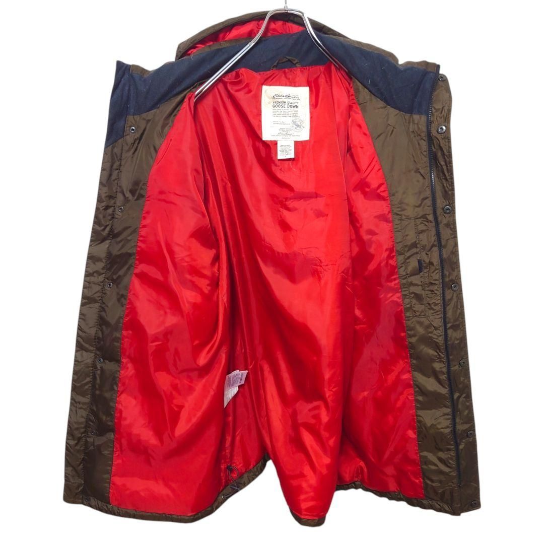 Eddie Bauer】フード着脱 グースダウンジャケット A-2519 - メルカリ
