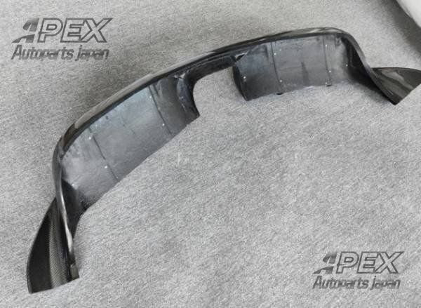 ポルシェ ケイマン981 2012- 2016年 高品質 カーボン リアディフューザー リアバンパースポイラー 外装カスタム 1P FFCRYSTALESIA_COM