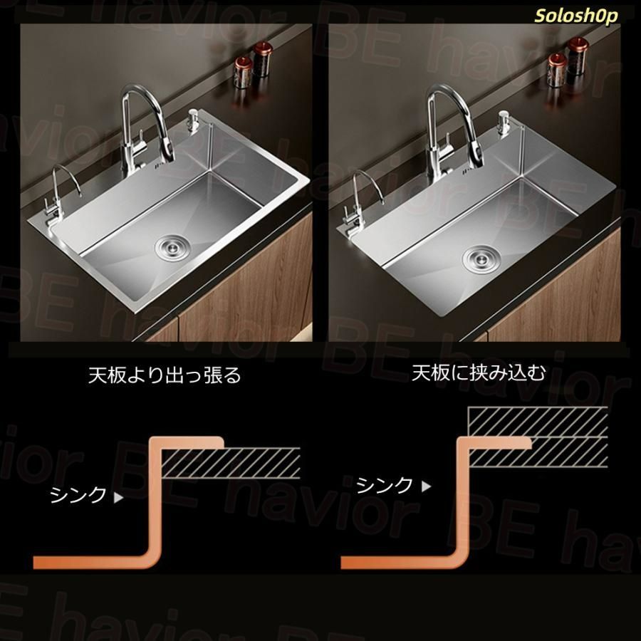 ステンレス 業務用 1層シンク流し台 厨房 飲食店