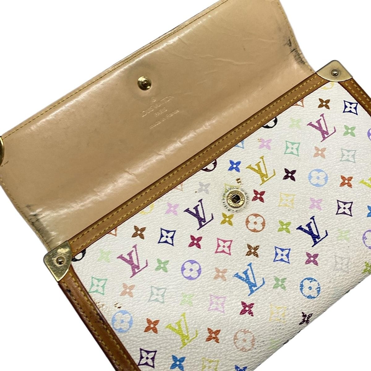 美品✨ ルイヴィトン 財布 レディース 三つ折り モノグラム トレゾール 長財布 楽天市場】【財布】LOUIS VUITTON ルイ ヴィトン モノグラムマルチ