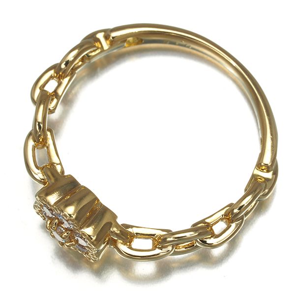 ダイヤ ダイヤモンド 0.16ct H&Q フラワー チェーン リング