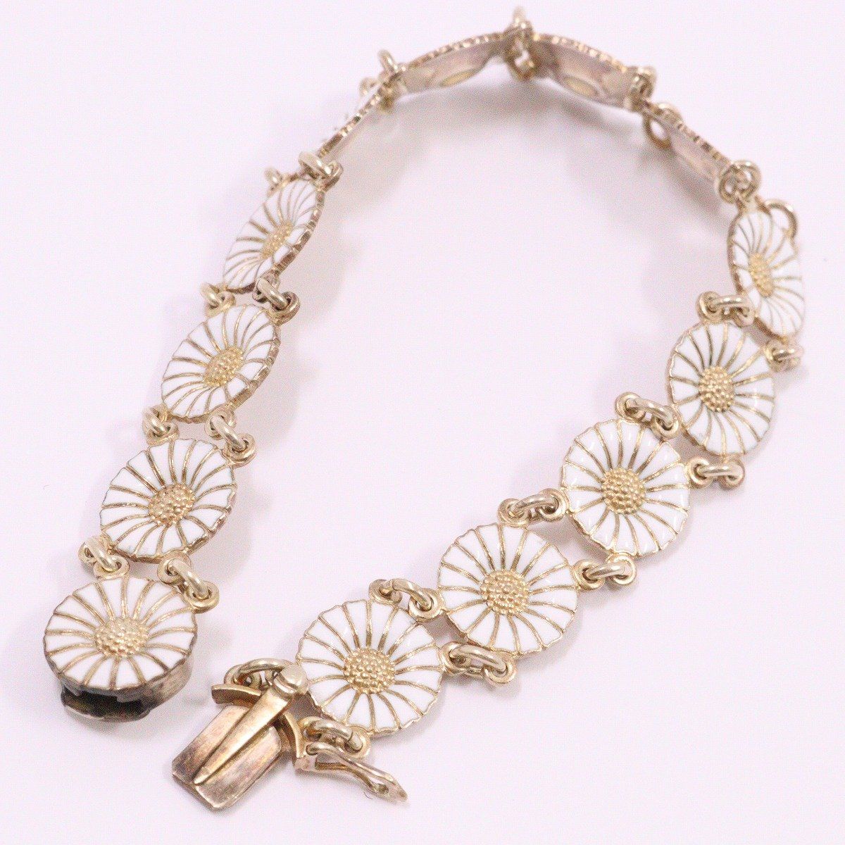 ジョージジェンセン　デイジー　ブレスレット  デイジー (DAISY) ブレスレット - スターリングシルバー 18K