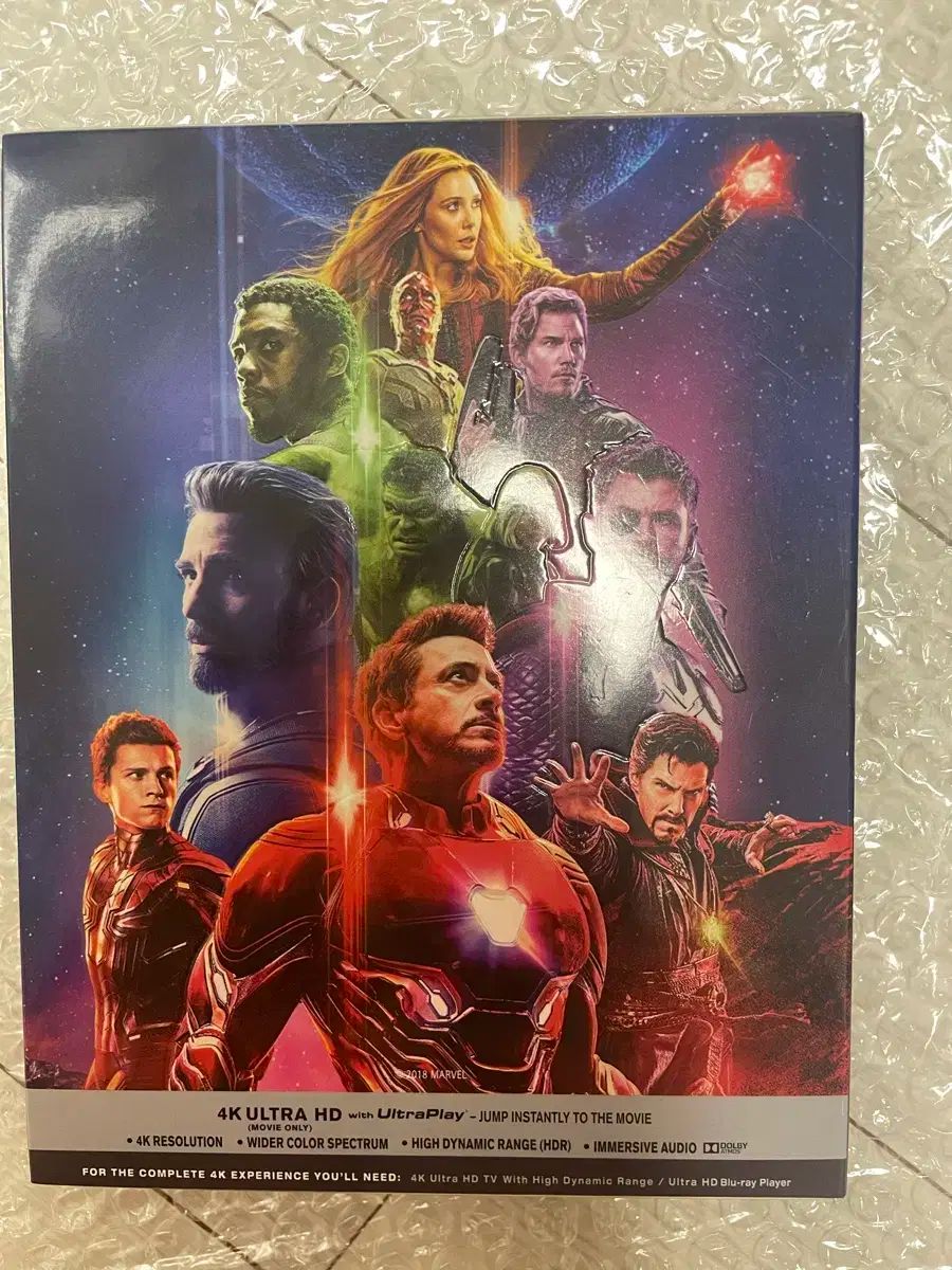 アベンジャーズ インフィニットウォー 4k アベンジャーズブルーレイ