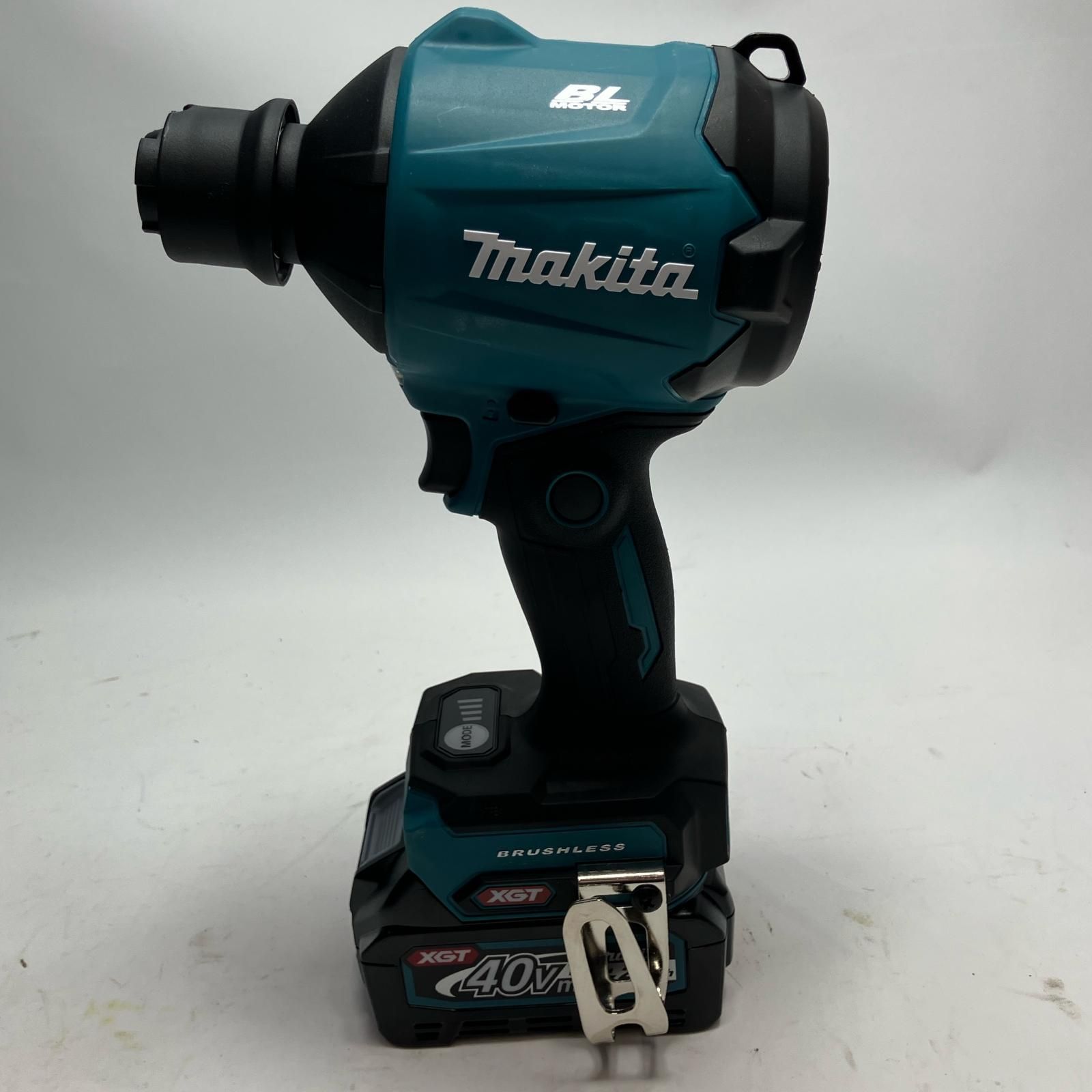  100%本物保証！ MAKITA マキタ 工具 エアダスタ AS001GRD アタッチメント バッテリー 充電器 ケース付属