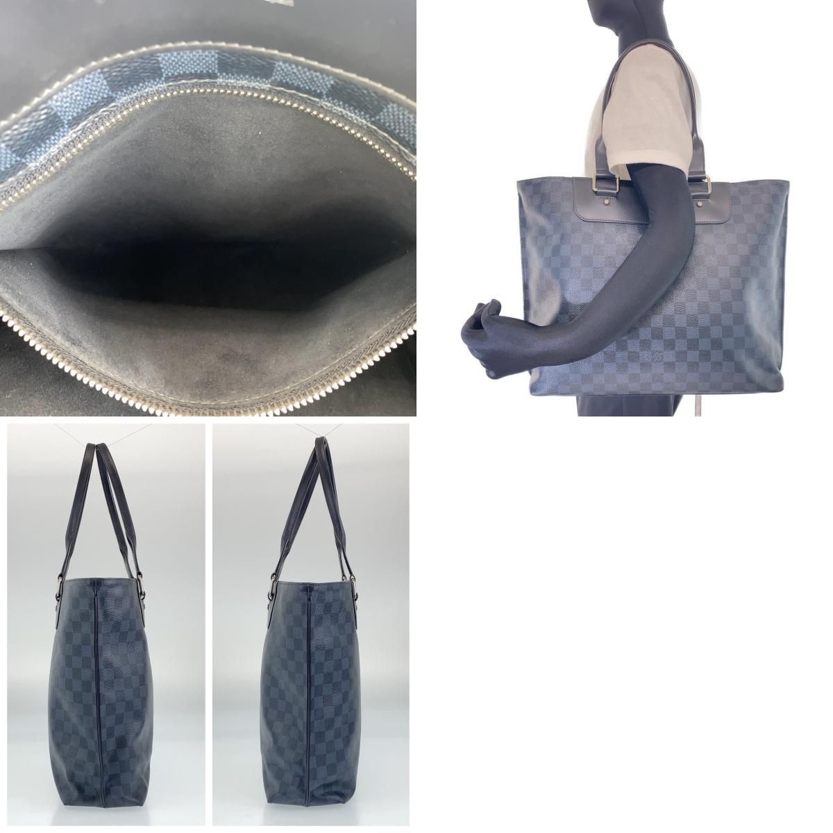 LOUIS VUITTON ルイヴィトン ダミエ コバルト カバ ヴォワヤージュ 