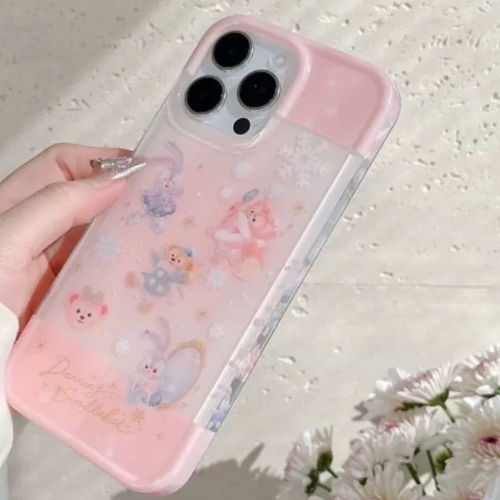 iPhone16Proケース ダッフィー&フレンズ ピンク 新品 - メルカリ