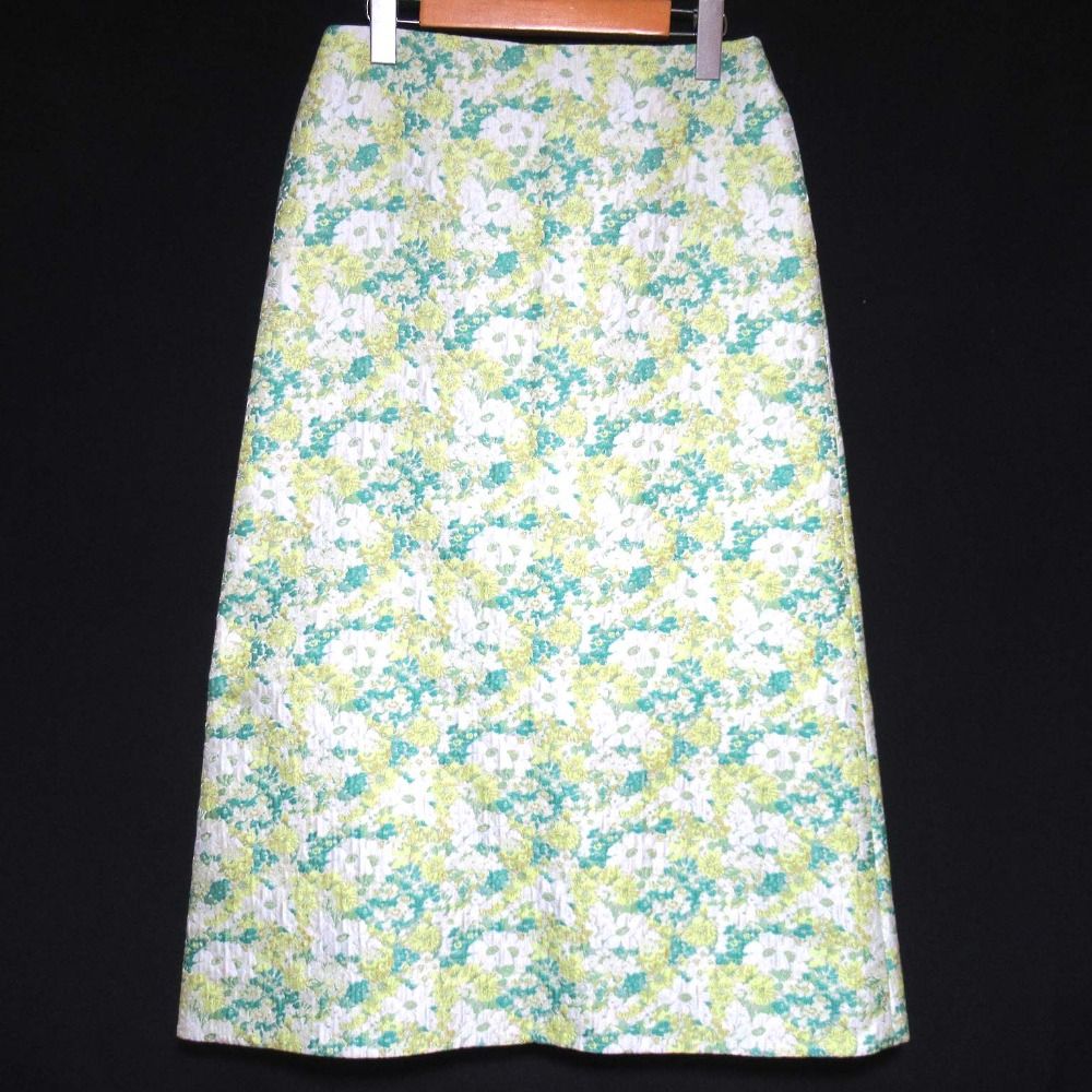 ドゥロワーフラワージャガードスカート36