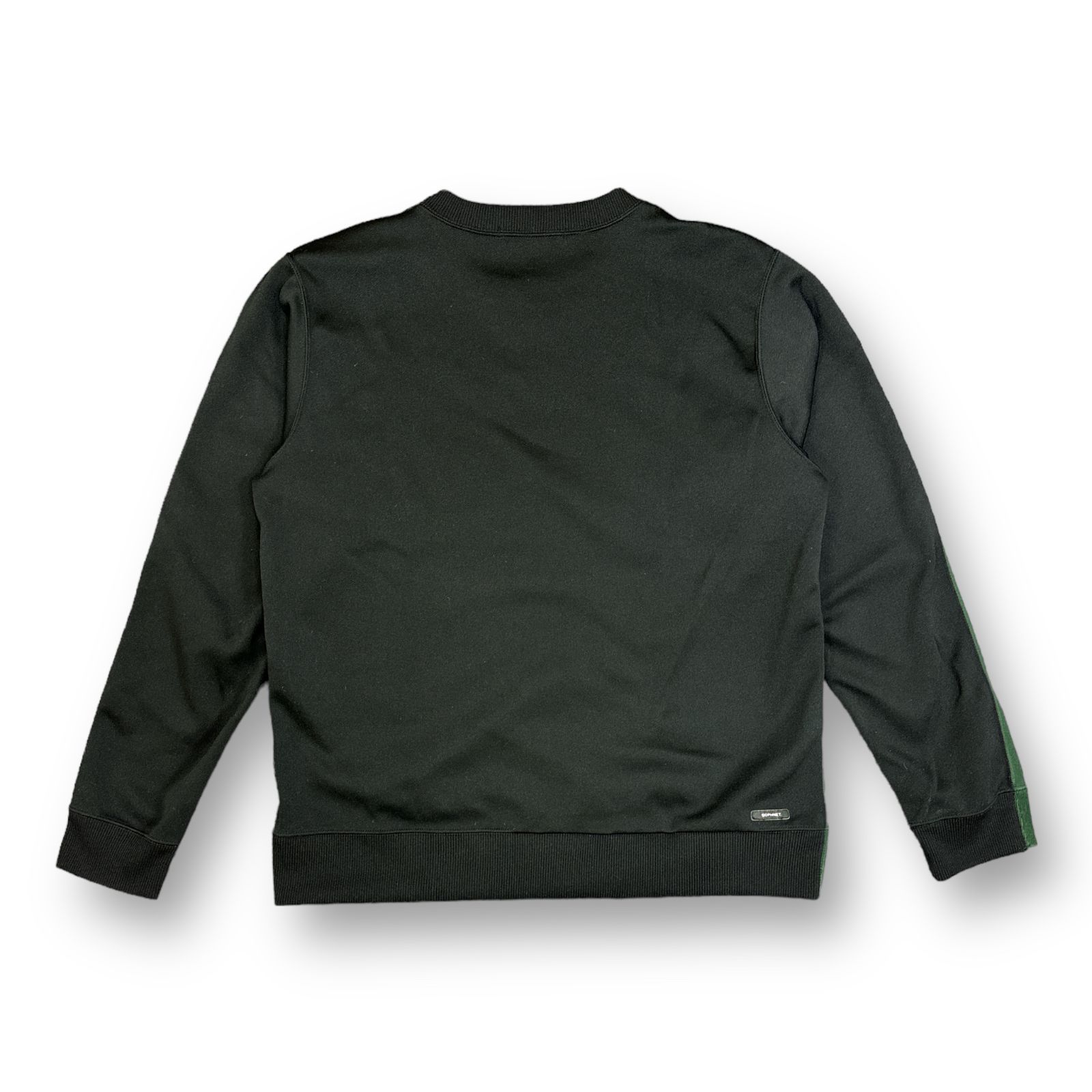 SOPHNET. 23SS バイカラークルーネックスウェット グリーン ソフネット 