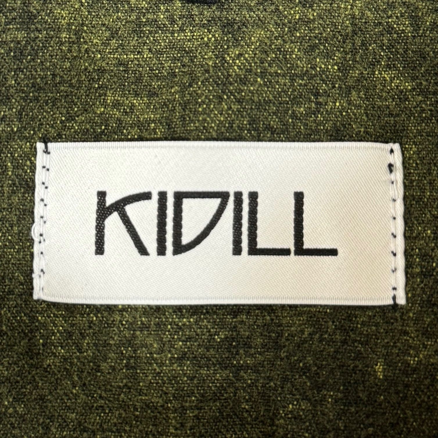定価76450円 新品 KIDILL 23AW OVERSIZE DENIM SHIRT MULTI PRINT 