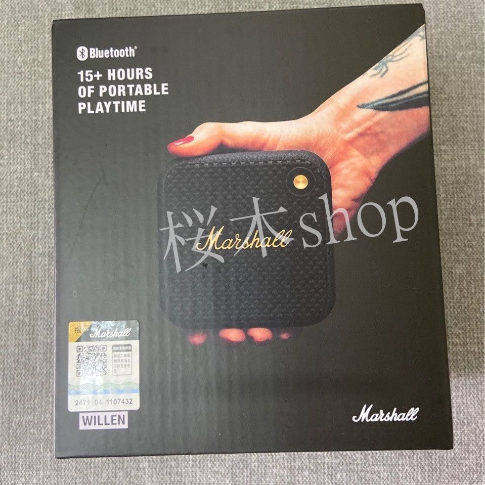 【新品未開封】Marshall WILLEN ワイヤレススピーカー ブラック Marshall WILLEN [BLACK AND BRASS] 価格比較 - 価格.com
