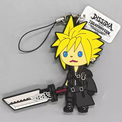 中古】雑貨 クラウド・ストライフ キャラクターNESiCAストラップ