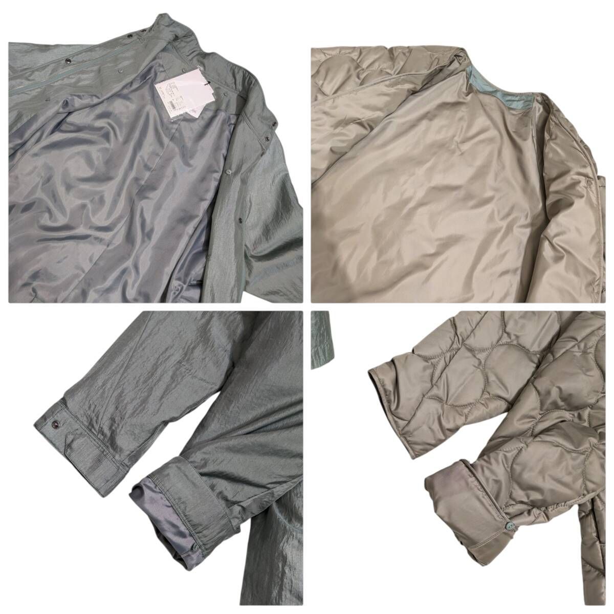 ELENDEEK エレンディーク モッズコート ロングコート ライナー付き 511950000501-01 200999 グリーン系 サイズ 2 WWW_MORNINGWALKER_COM