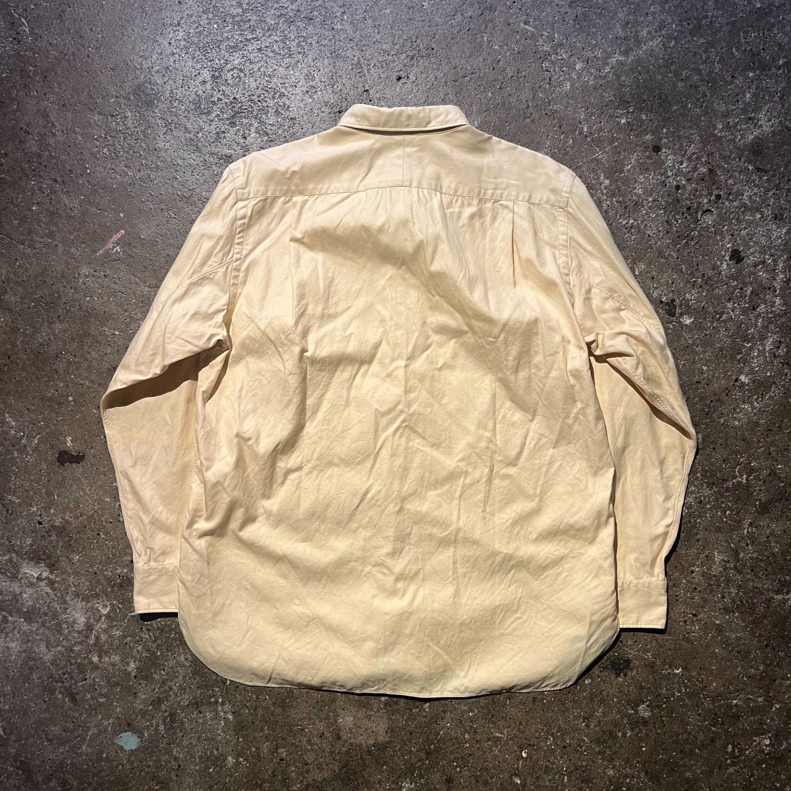 AURALEE 21ss FINX SHUTTLE OX SHIRTS オーラリー 2021ss フィンクスシャトルオックスシャツ イエロー 5 A21SS01FO