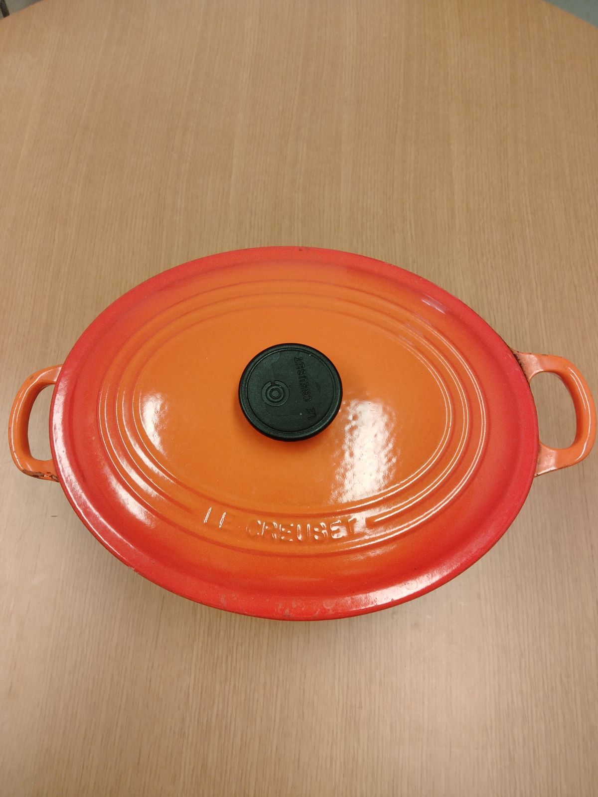 ココットオーバル LE CREUSET ブラウン ココットオーバル25cm cm