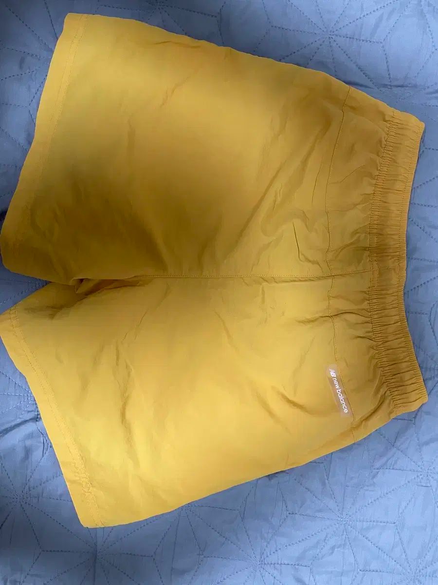 ニュー ンス メンズ 黄色 ハーフパンツ サイズ S