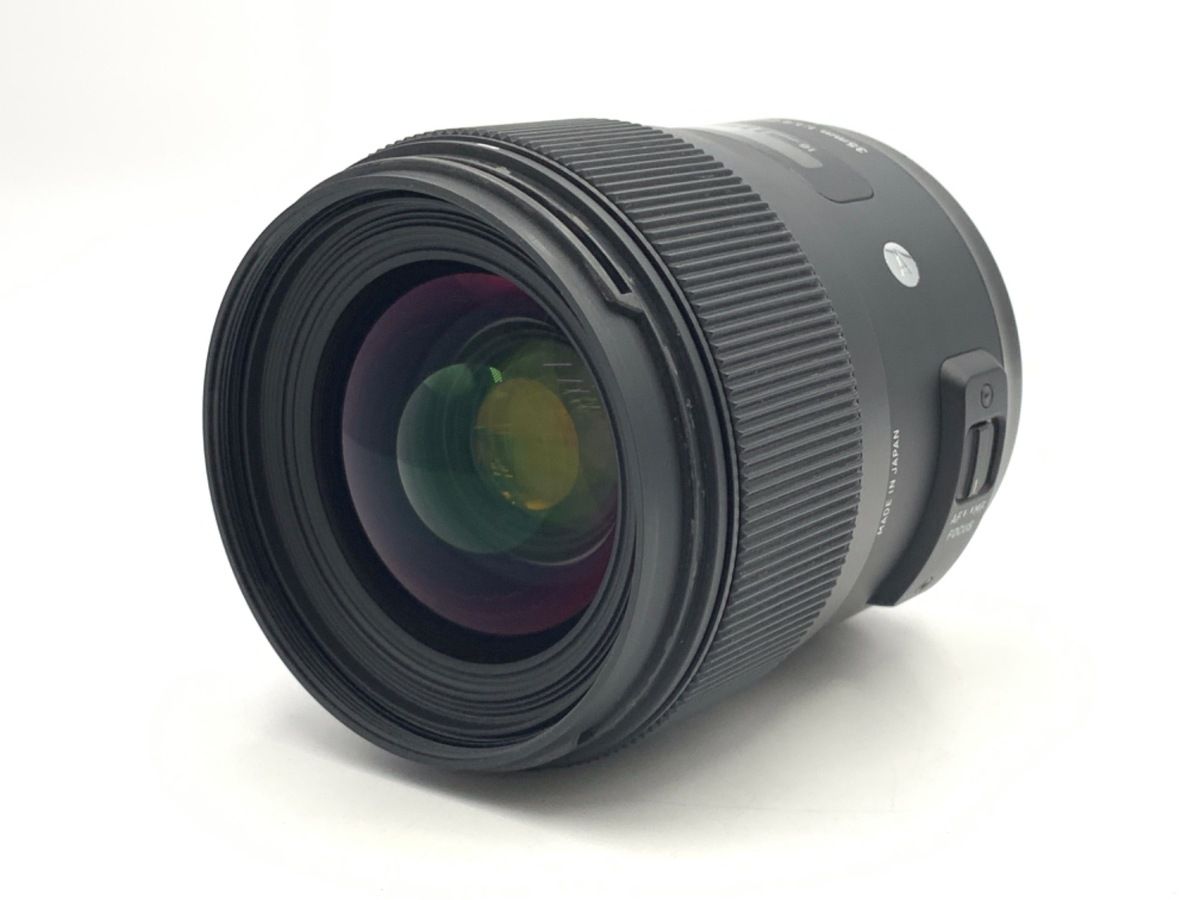  並品 シグマ 35 mm F 1 4 DG HSM Art ニコン用 レンズ(単焦点) カメラ