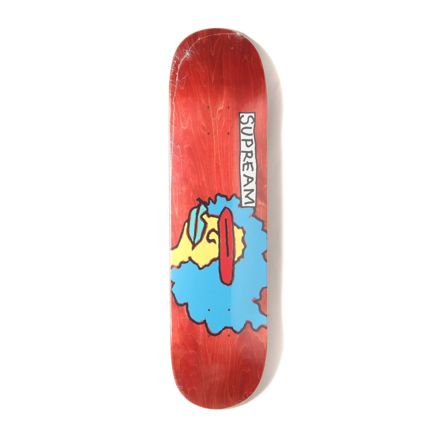 Supreme シュプリーム ゴンズ キャラクター スケボーデッキ Gonz Ramm Skateboard | レッド | スケート アイテム インテリア 雑貨 メンズ