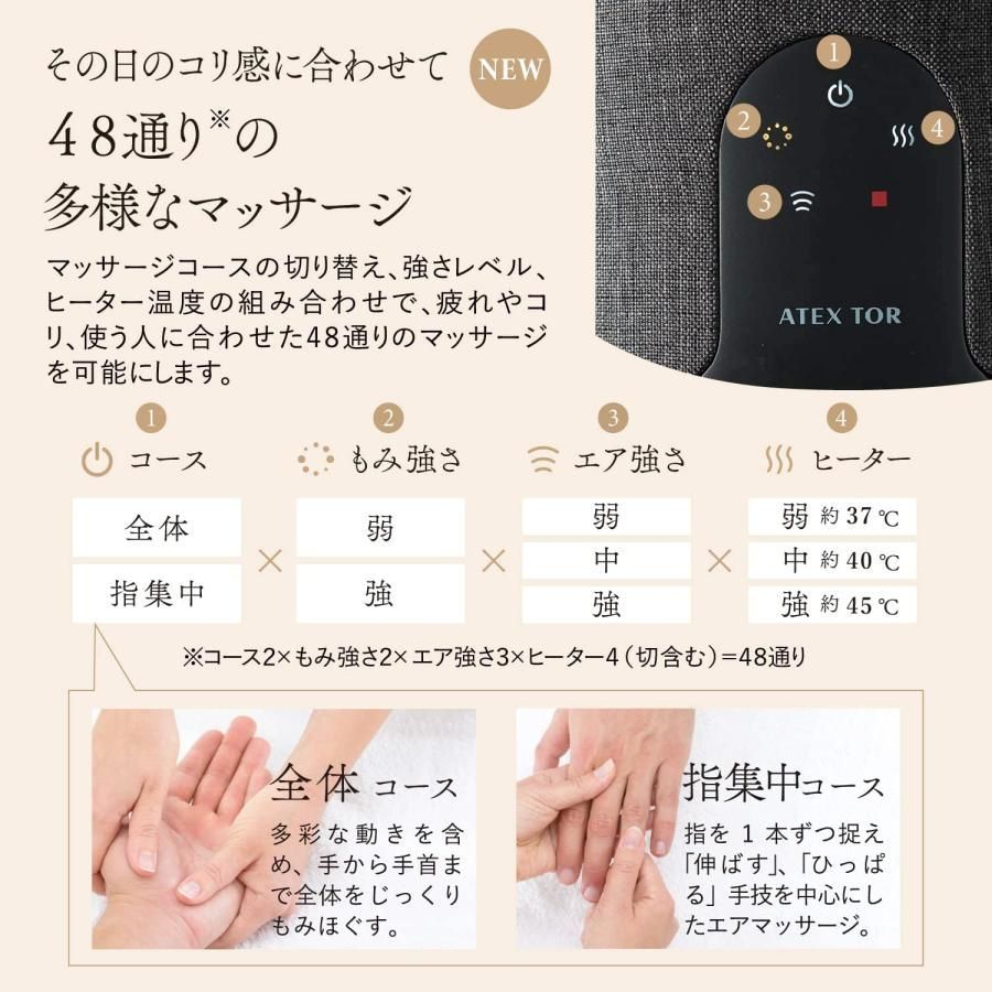 限定品 アテックス ハンドケア 指 プレゼント 父の日 母の日 ATEX 美容家電