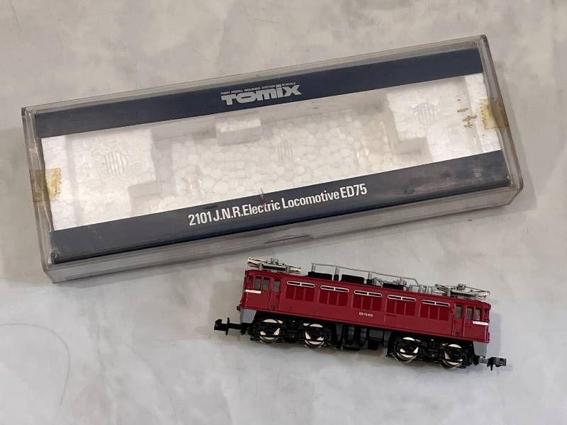 ① TOMIX 2101 国鉄ED75形電気機関車 Nゲージ 鉄道模型 - メルカリ
