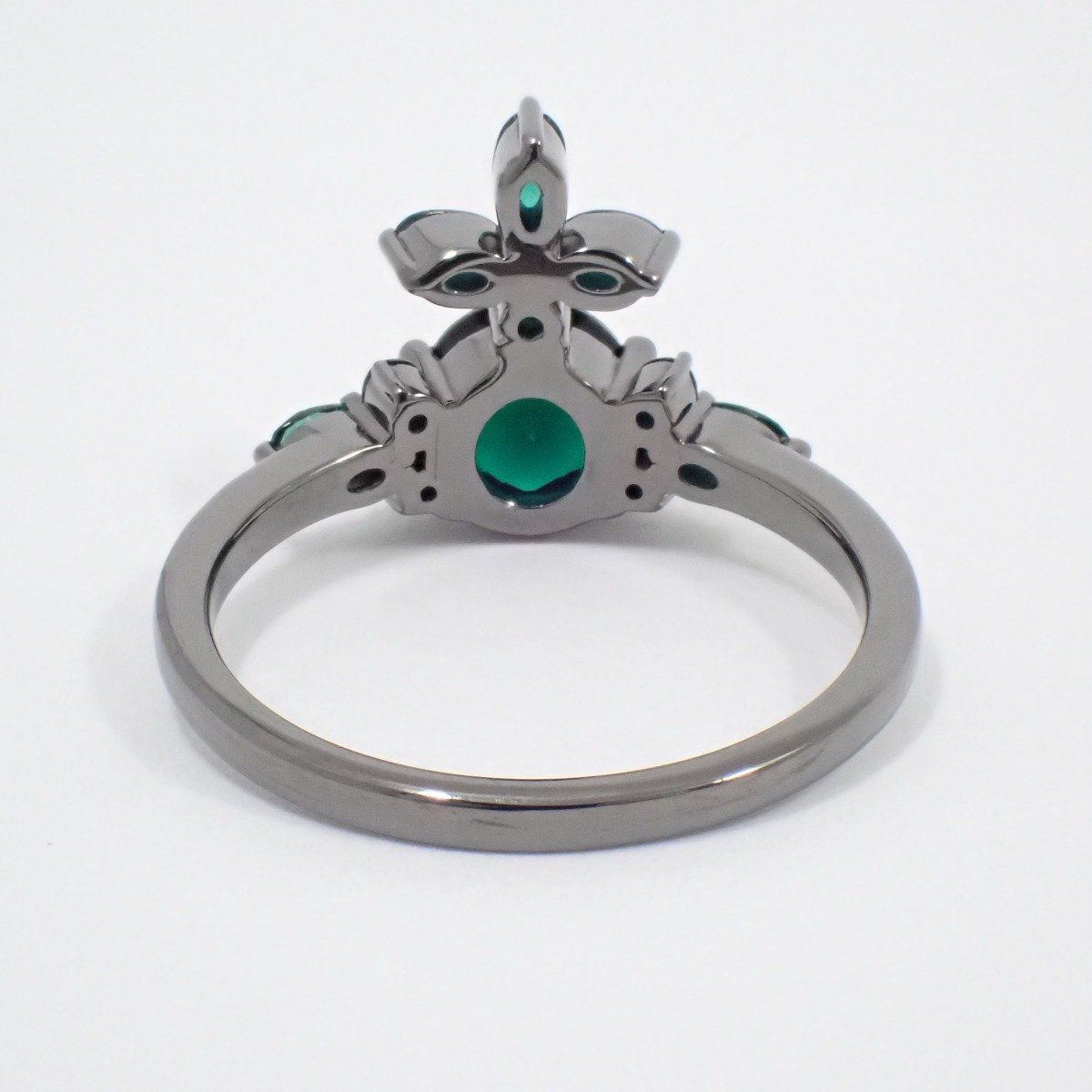 021041 vivienne westwood グリーン ストーン オーブ 美品】Vivienne Westwood ヴィヴィアンウエストウッド オーブ