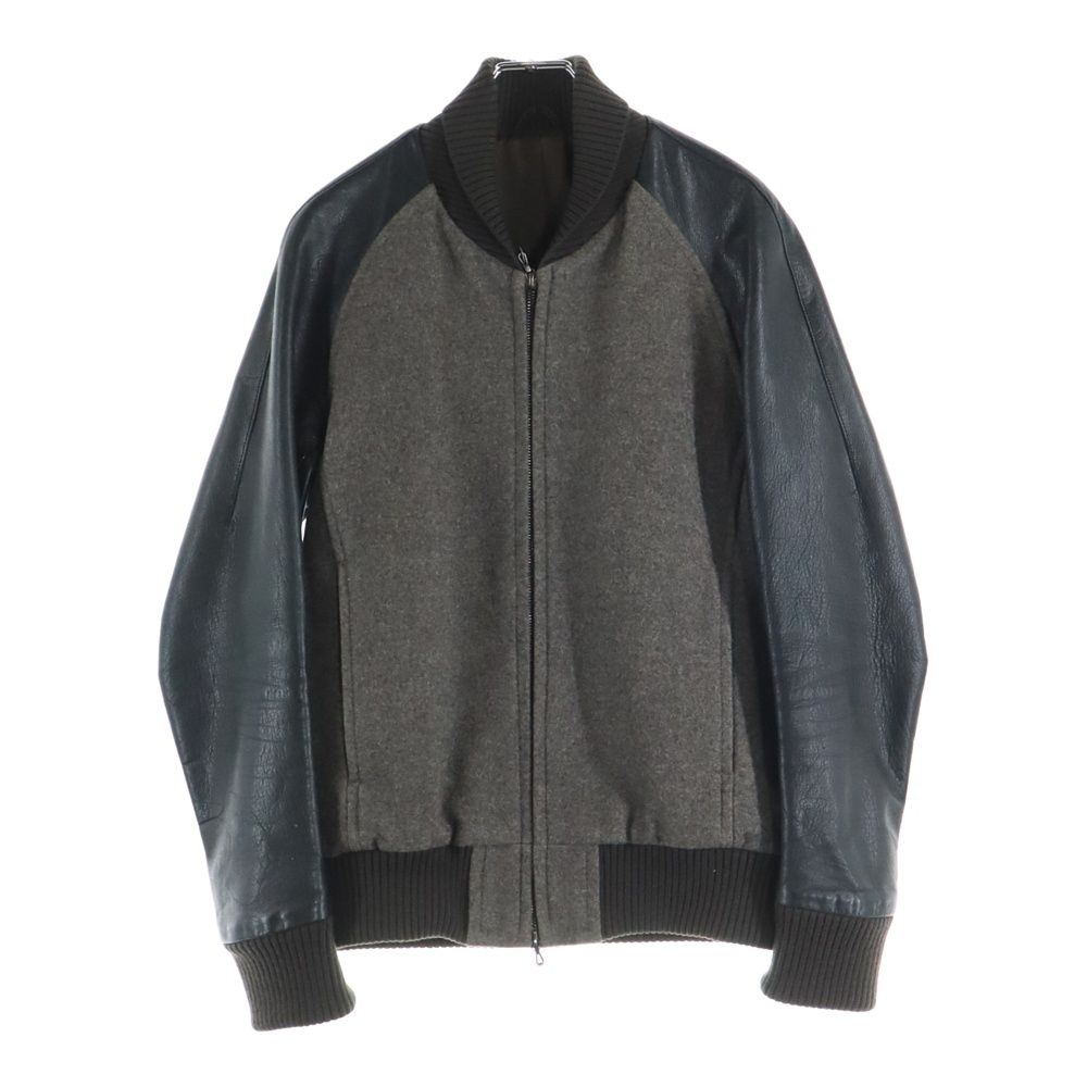 ATTACHMENT (アタッチメント) 日本製 カウレザーアーム ジップアップ