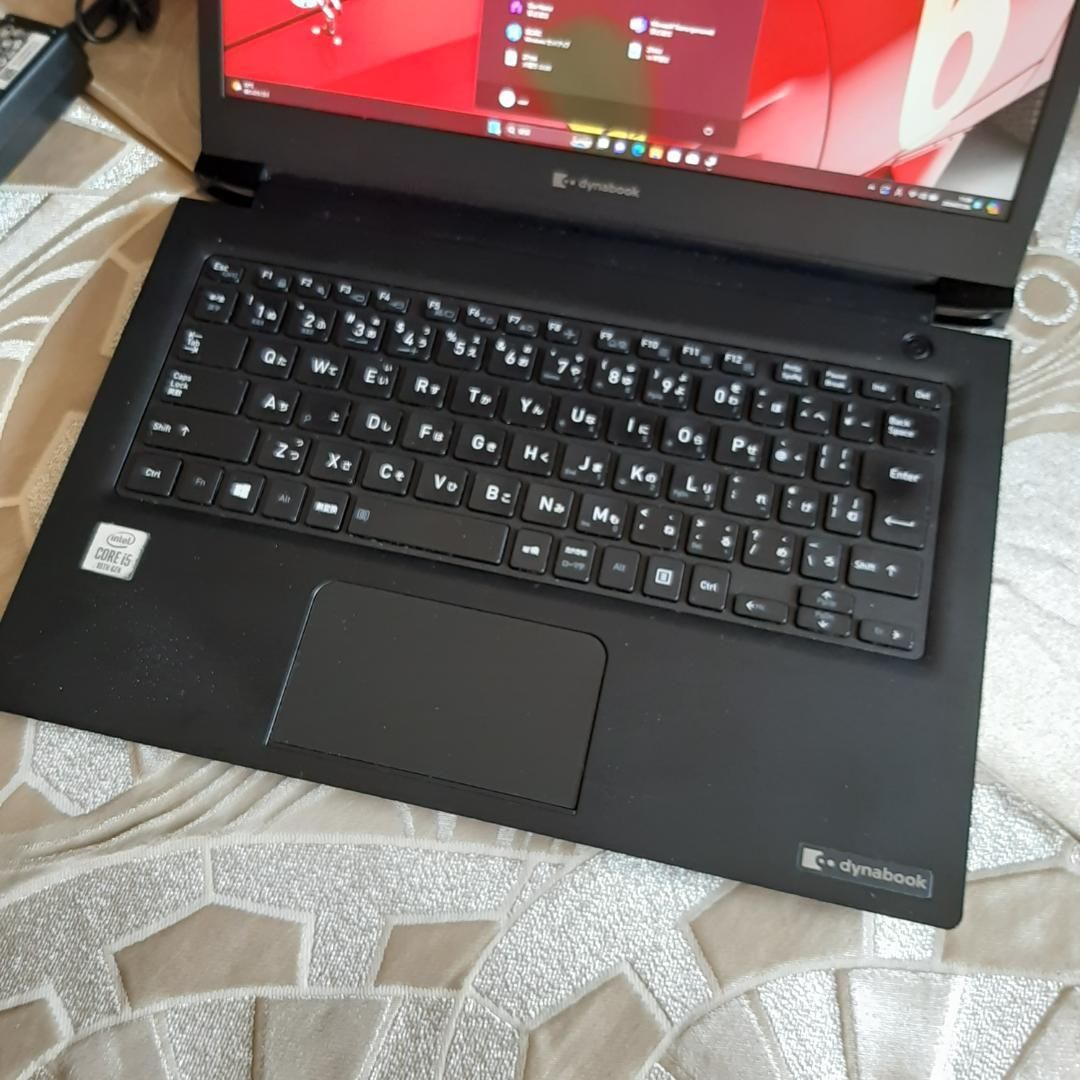 東芝 S73/FR 10世代 i5 SSD 256G 8G Windows11 1920x1080 FHD ノート