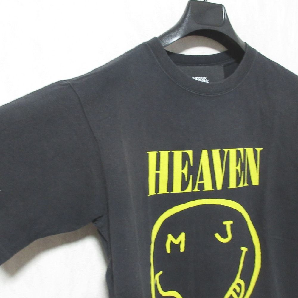 良品 MARC JACOBS マークジェイコブス REDUX GRUNGE COLLECTION スマイリーフェイス 半袖 Tシャツ カットソー XS ブラック レディース 古着 中古 良品 MARC JACOBS マークジェイコブス REDUX GRUNGE COLLECTION