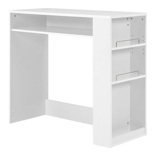 【新品・2営業日で発送】HAGIHARA 萩原 ゴミ箱上ラック 組立式(約)幅98.5×奥行42×高さ90.5cm ホワイト VKR-7147WH 北海道、沖縄、離島配送