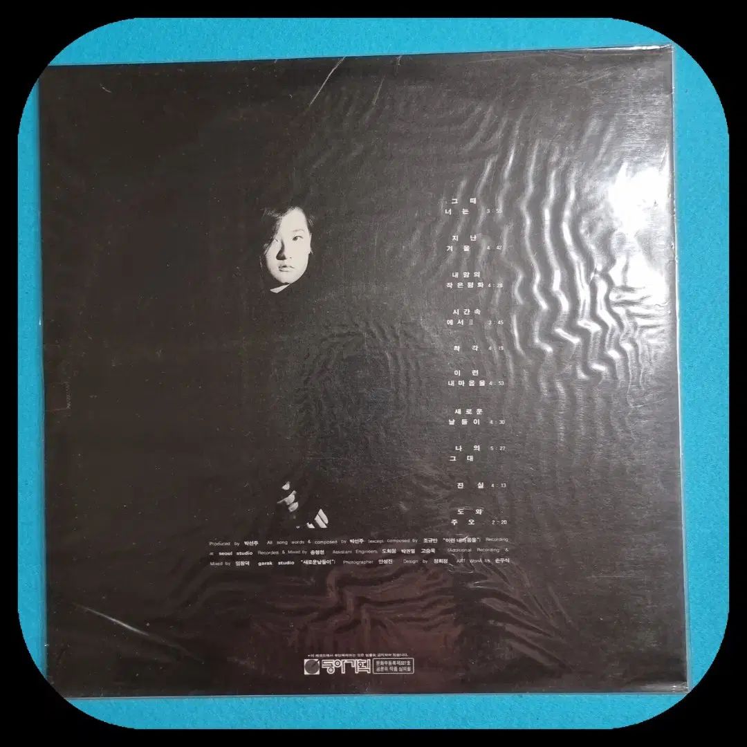 パク ソンジュ 私は そして 欲しかった ピクチャリング LP NM