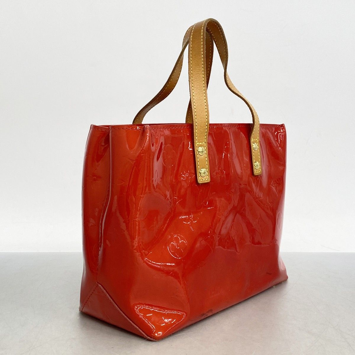 ルイヴィトン ヴェルニ ハンドバッグ リードPM　レッド系 LOUIS VUITTON ルイヴィトン ヴェルニ ハンドバッグ リードPM