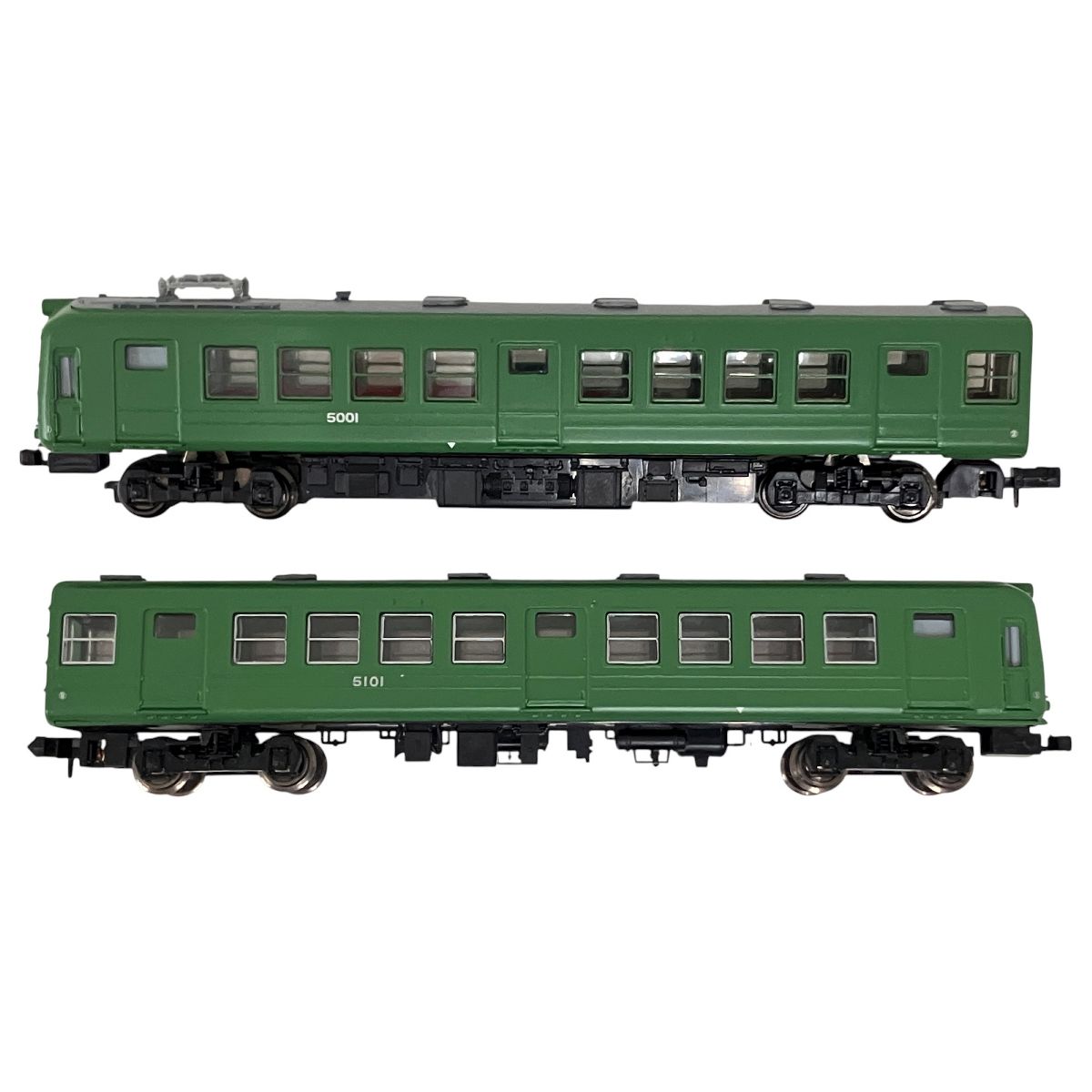 マイクロエース　岳南鉄道　5000系　青ガエル　2両セット　A0098 マイクロエース 岳南鉄道 5000系 青ガエル 2両セット A0098