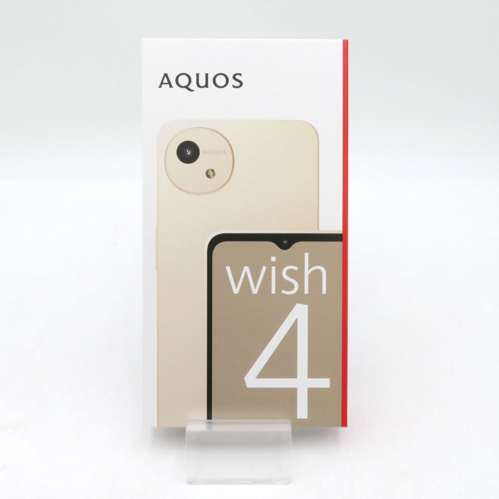 SHARP AQUOS wish4 SH-M27 ホワイト(W) SIMフリー 利用制限- 未