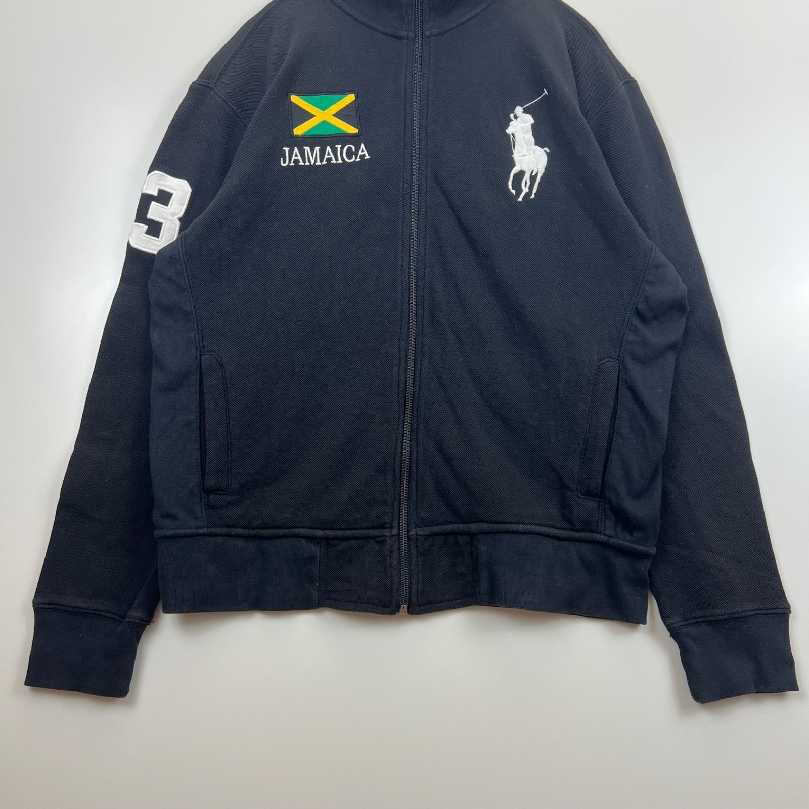 Polo by Ralph Lauren 00s y2k track jacket jamaica big ponny old