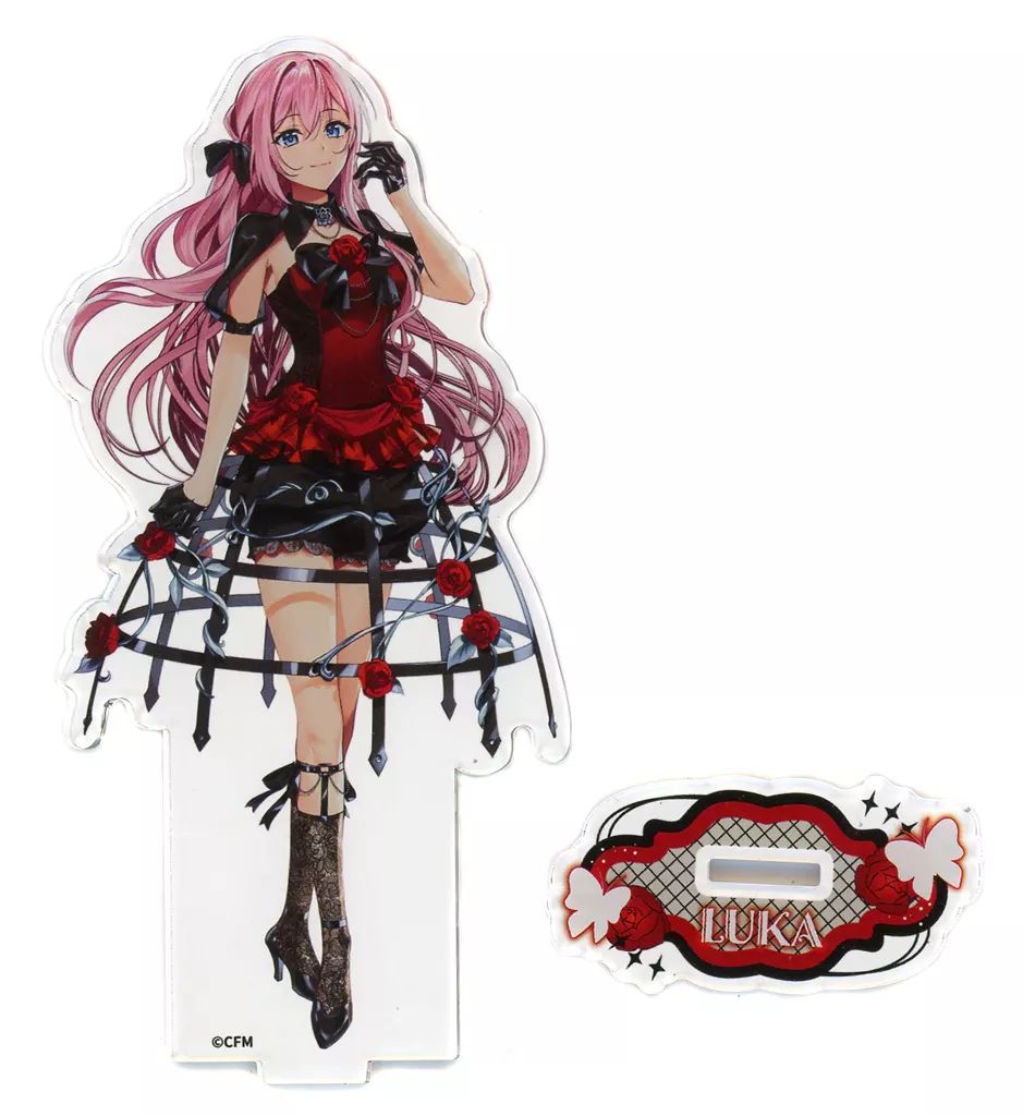 中古】アクリルスタンド・アクリルパネル 巡音ルカ アクリルスタンド 