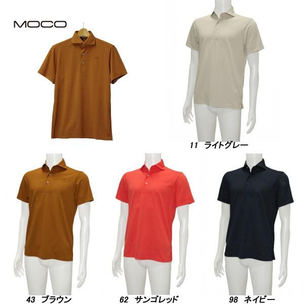 MOCO モコ メンズ 春夏 吸水速乾 半袖シャツ 21-2211150