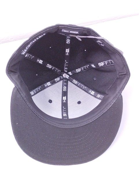 W372 WACKO MARIA×NEW ERA ワコマリア × ニューエラ キャップ 7 1|4 57.7cm ブラック 59FIFTY | Q