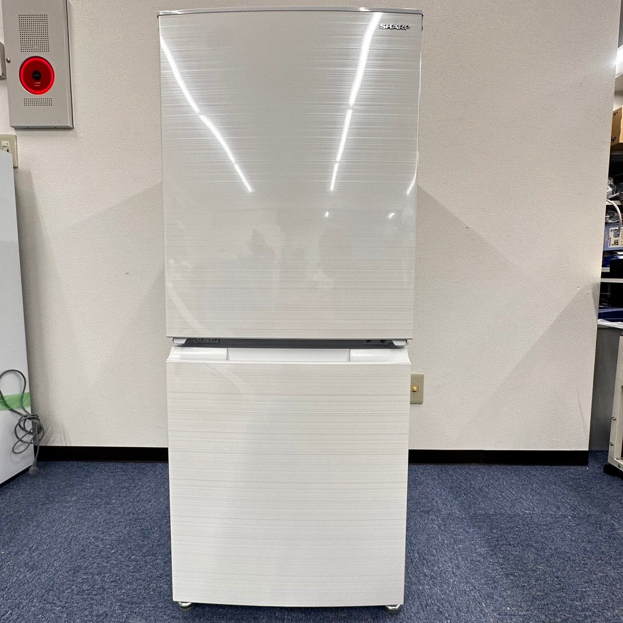 SHARP/シャープ ノンフロン冷凍冷蔵庫 152L SJ-D15H-W 2022年製