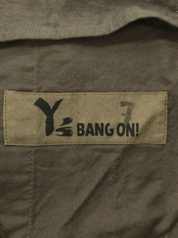 Y's BANG ON! ワイズ バングオン No.07 Waist string-Pants コットンイージーパンツ カーキ系 サイズ：2 -  メルカリ