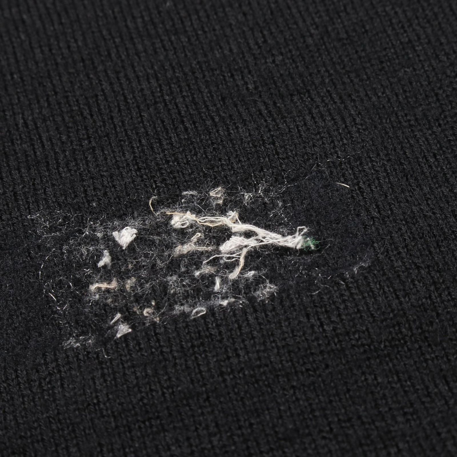 シャネル CHANEL ツイード ニット 半袖 カシミヤ ブラック ホワイト アイボリー P25262W03472 レディース 中古 CHANEL シャネル セーター 2023 23N ココ ネージュ ブラック