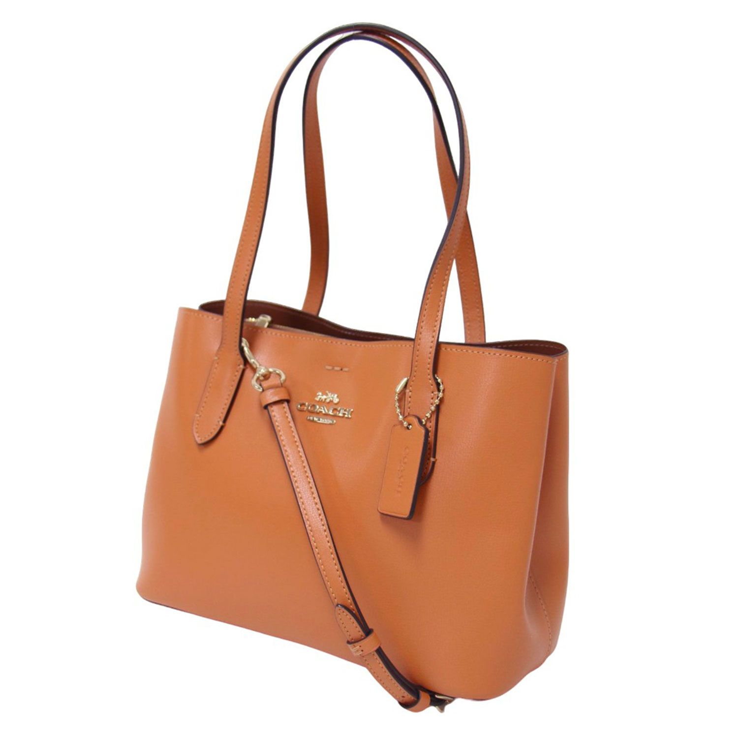 COACH コーチ バッグ キャメル / ミニアベニュー キャリーオール 