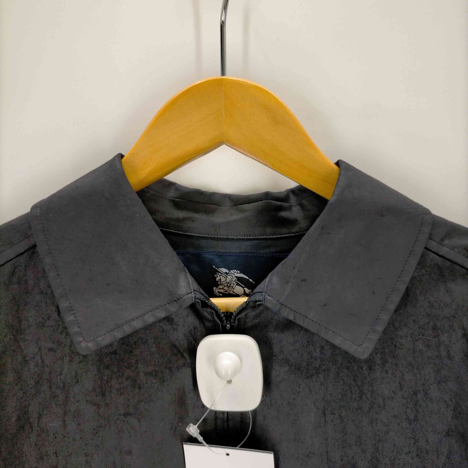 けん　美品　BURBERRY　ジップアップブルゾン BURBERRY BLUE LABEL バーバリー ブルーレーベル 春 秋