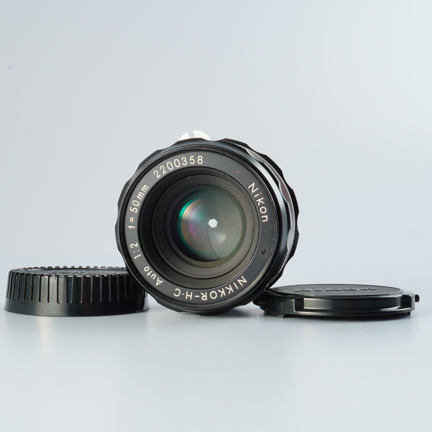 Nikon ニコン NIKKOR-H.C AUTO 50mm f/2 非Ai 単焦点レンズ