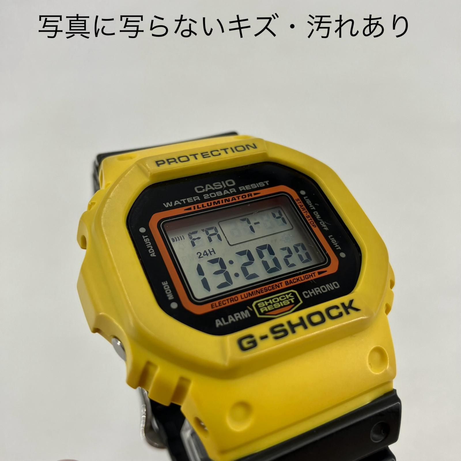 【イオン広店】 中古 G-SHOCK | ジーショック 腕時計 DW-5600TB イエロー 【131】 イオン広店】 中古 G-SHOCK | ジーショック 腕時計 DW-5600TB イエロー