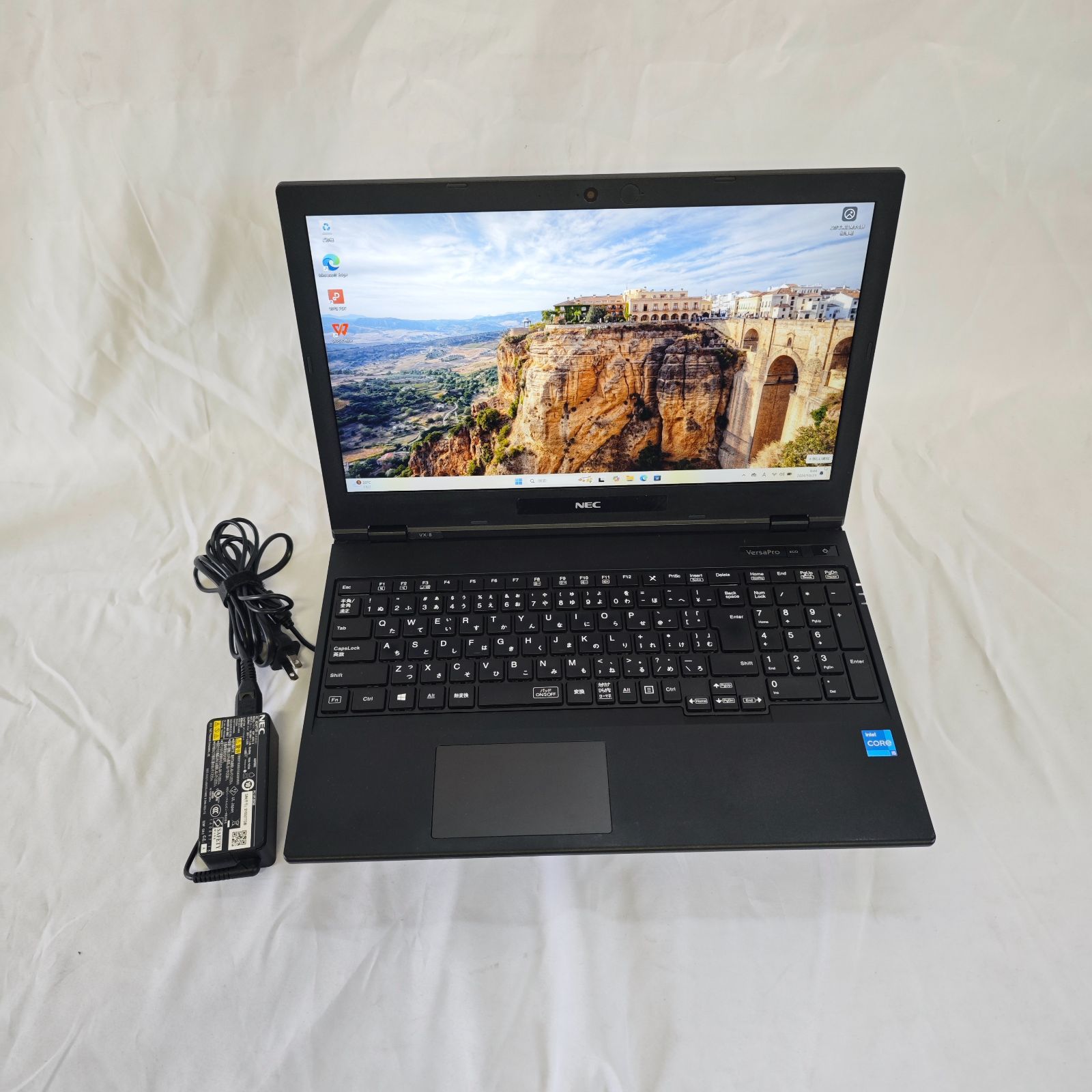 第11世代i5 15.6型 NEC VersaPro VKT42X-B 8GB 256GB SSD無線 Bluetooth Webカメラ WIN11 Office