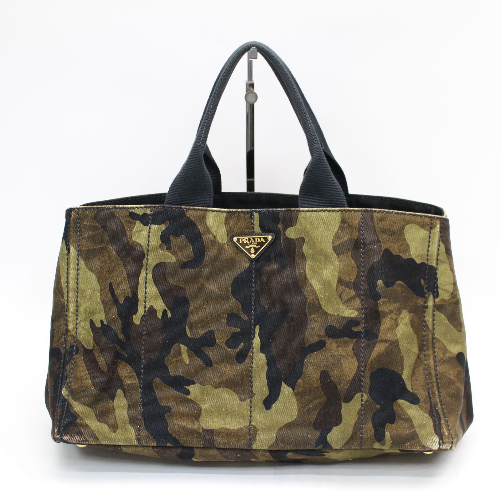 548)PRADA プラダ カナパ トートバッグ カモフラ 迷彩柄 BN2020