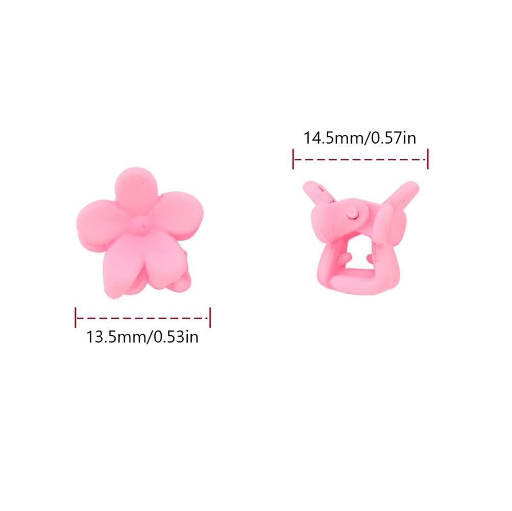 ヘアピン BetterJonny 入 子供バンスクリップ かわいい お花 ヘアクリップ ミニ カラフル ヘア 前髪クリップ 髪留め 髪飾り 女の子